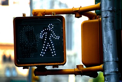 Sample pedestrian walk light