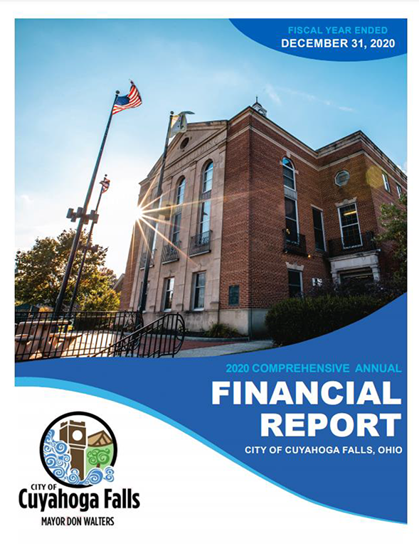 Cuyahoga Falls, Ohio Comprehensive Annual Financial Report Cover