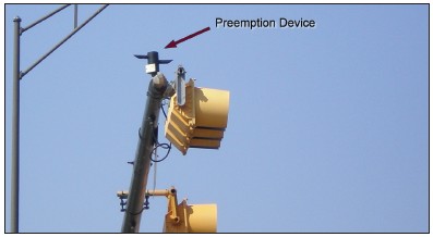 Eample of preemption device