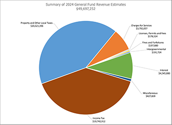 2024 revenue chart