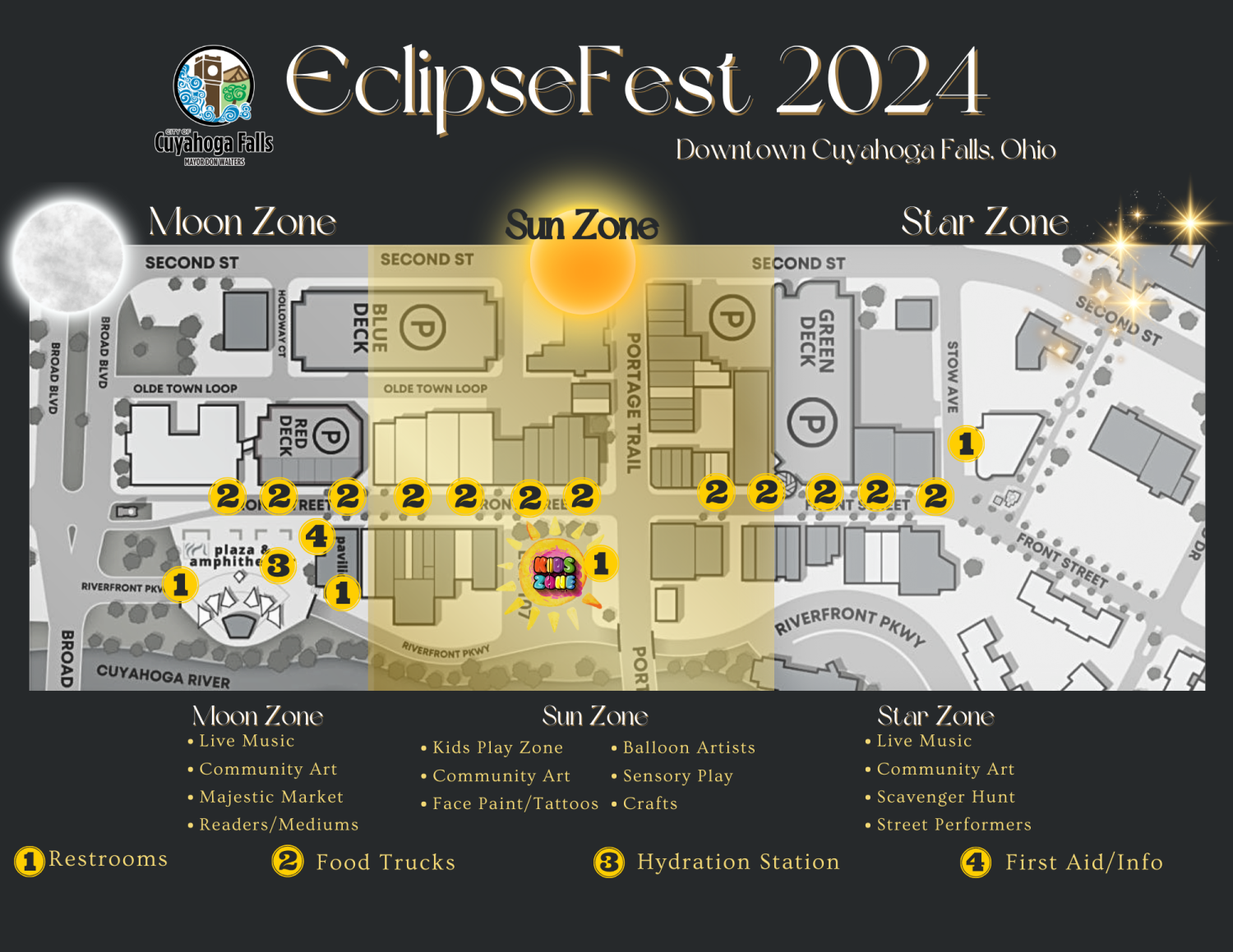 eclipse fest map