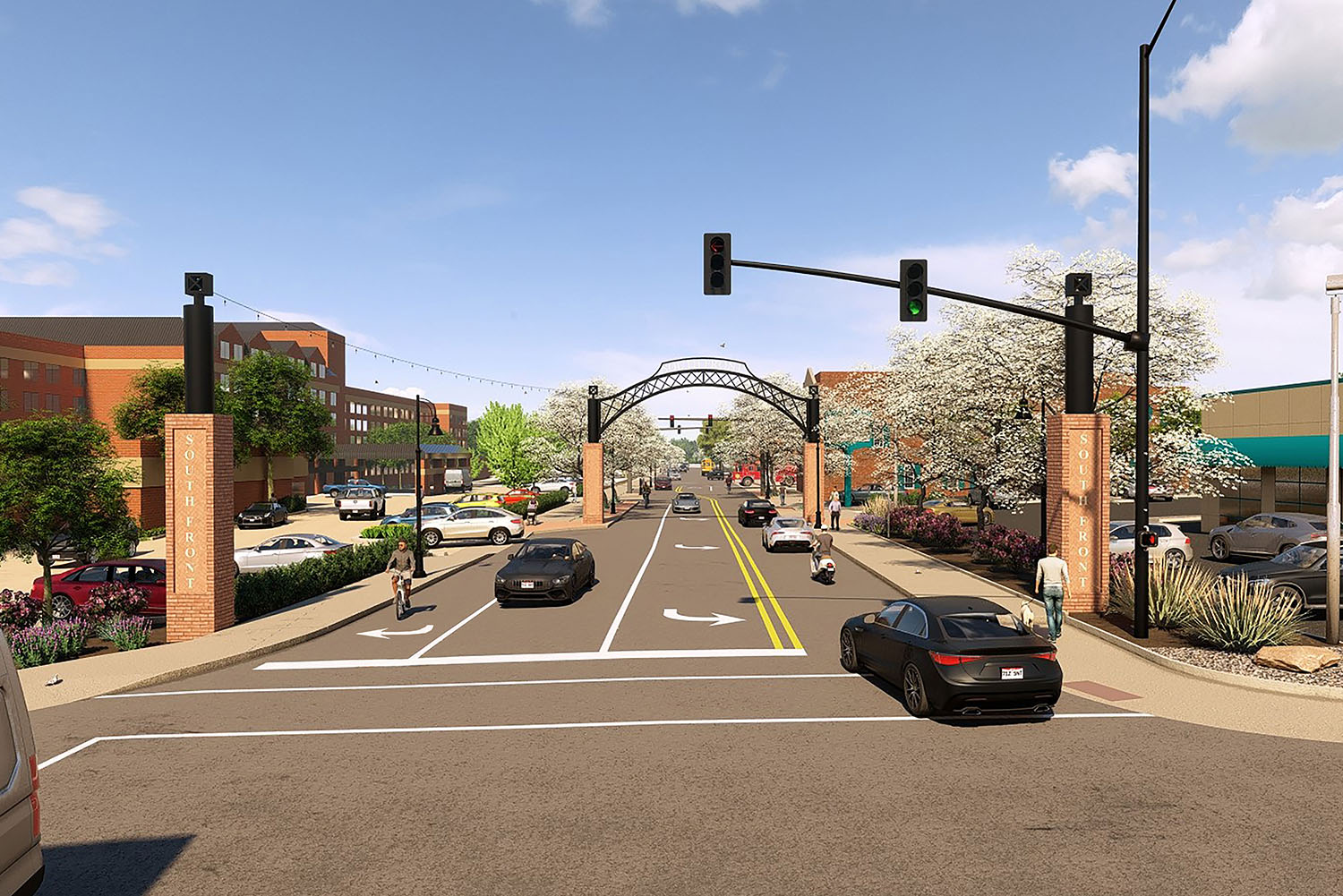 South Front Rendering