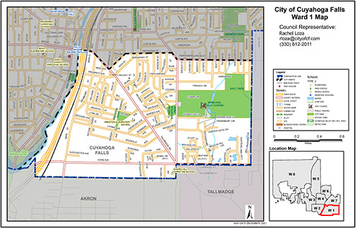 Ward 1 Map