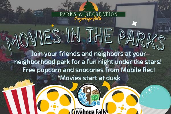 Movies in the Park flyer